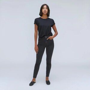 NWT Everlane The Way High Skinny Stretch Black High Rise Jeans Size 26 27